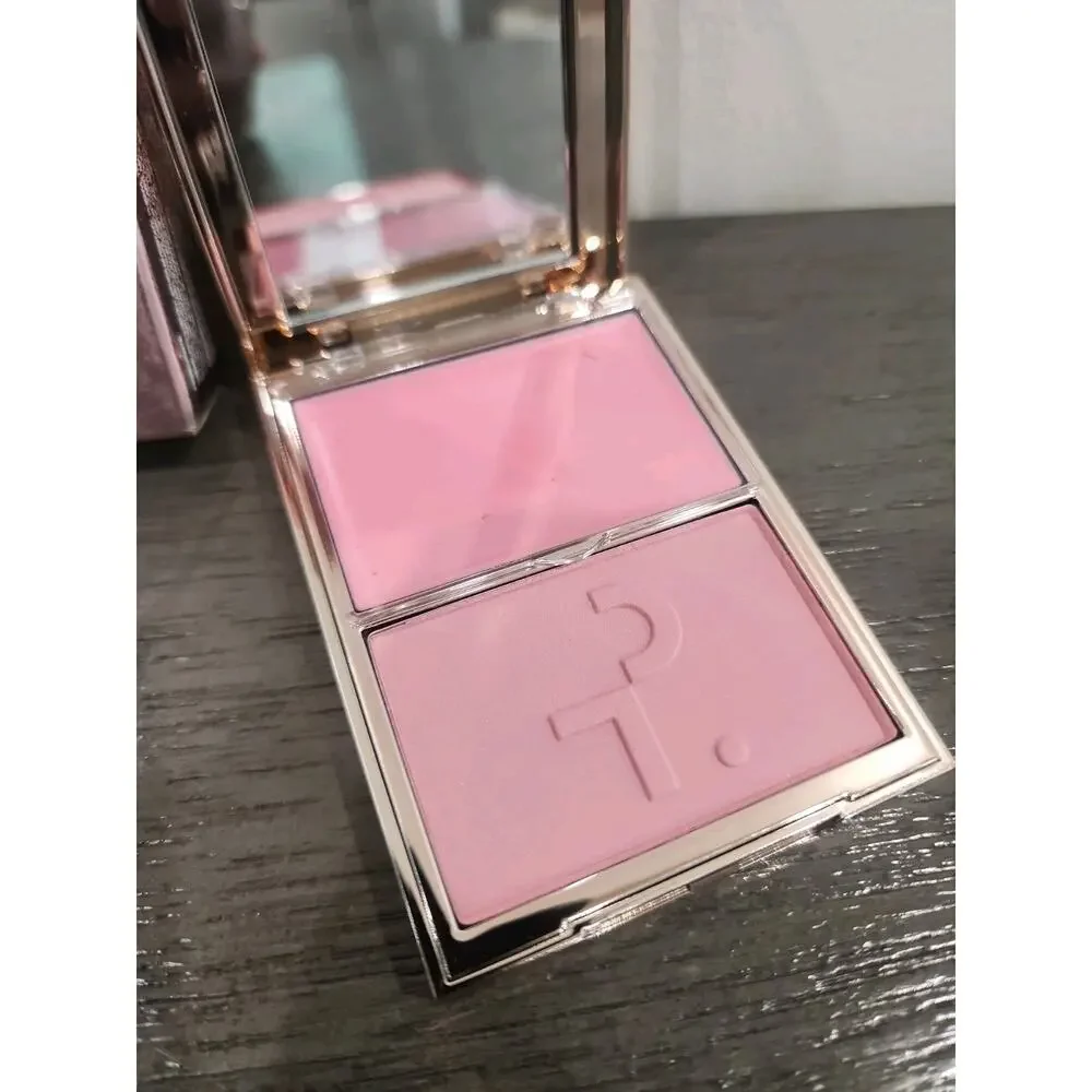 Patrick Ta Double-Take Creme & Powder Blush Duo Creme Double JUST ENOUGH New